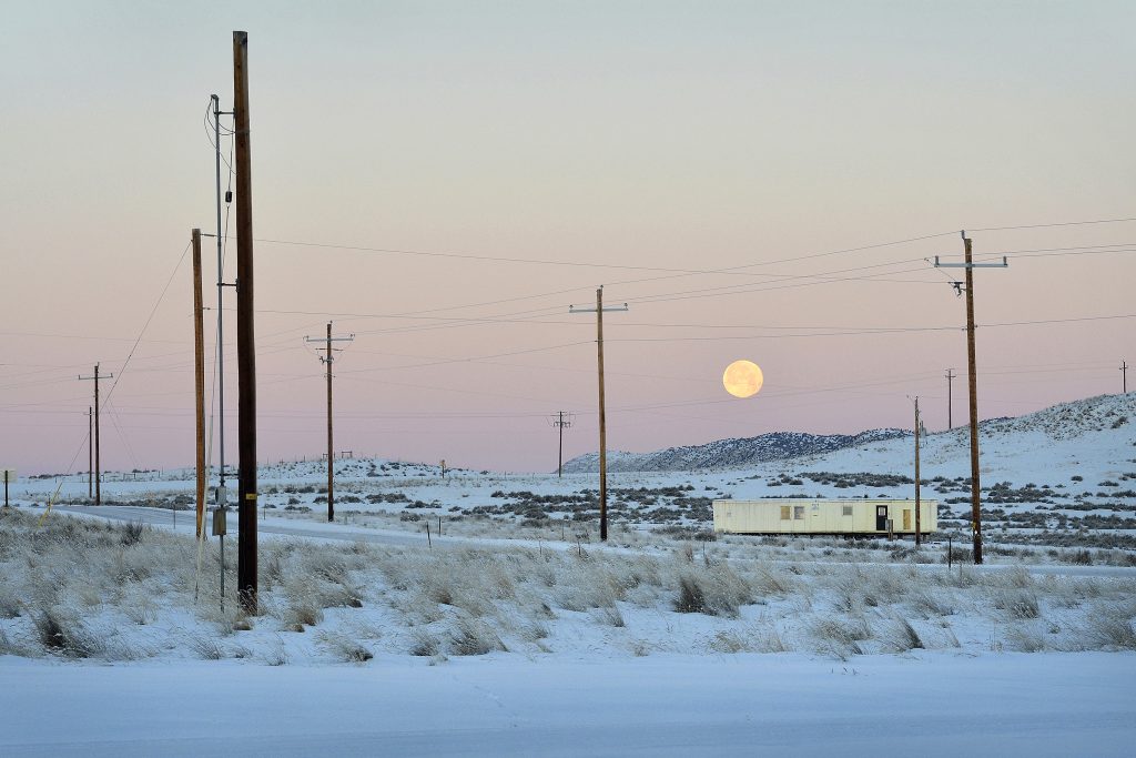 First place was awarded this year to photograph “Moon Setting over the Hernandez’s” by Barrie Lynn Bryant of Kirby.